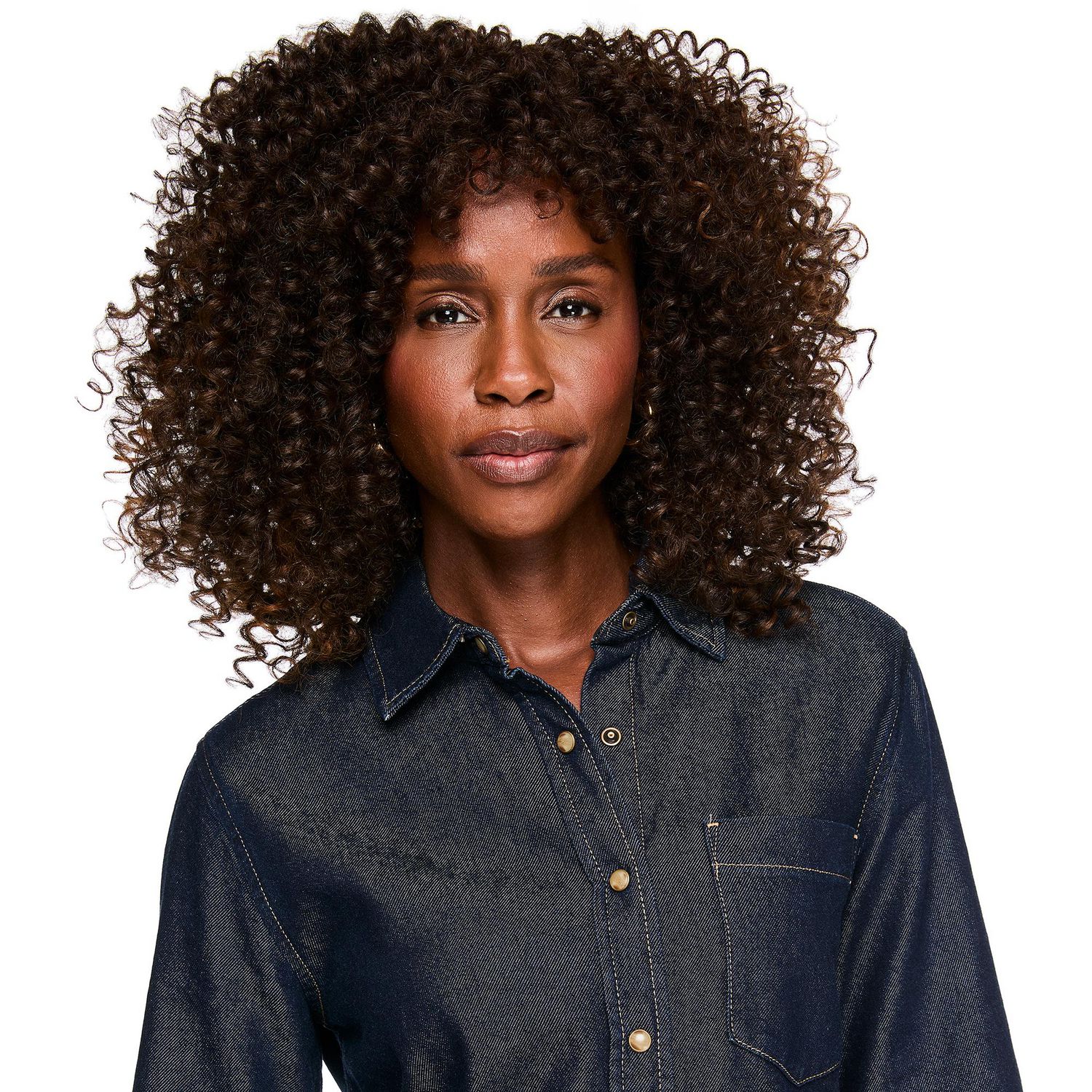 Chemise en denim George pour femmes