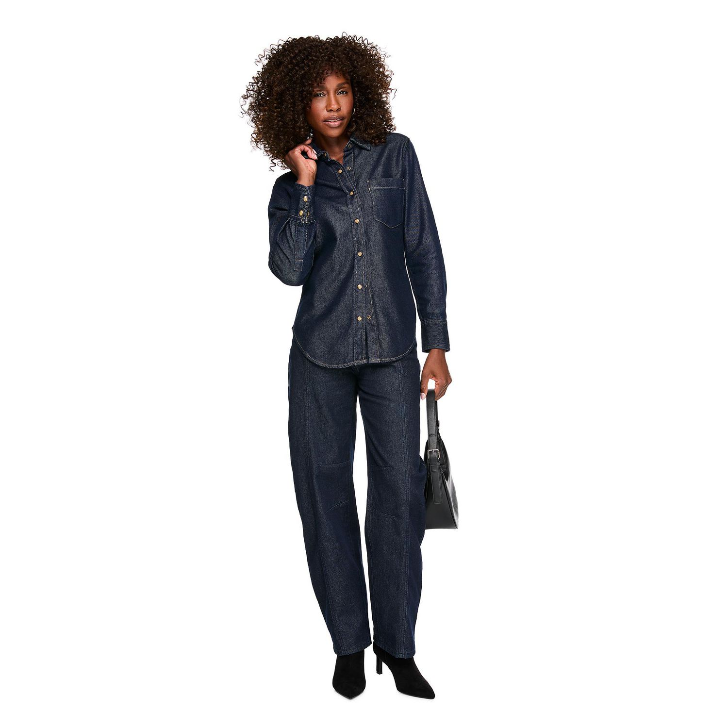 Jean coupe baril George pour femmes