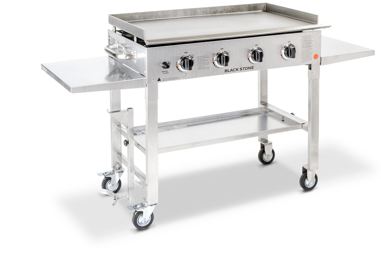 36 inch outdoor flat top gas grill griddle station