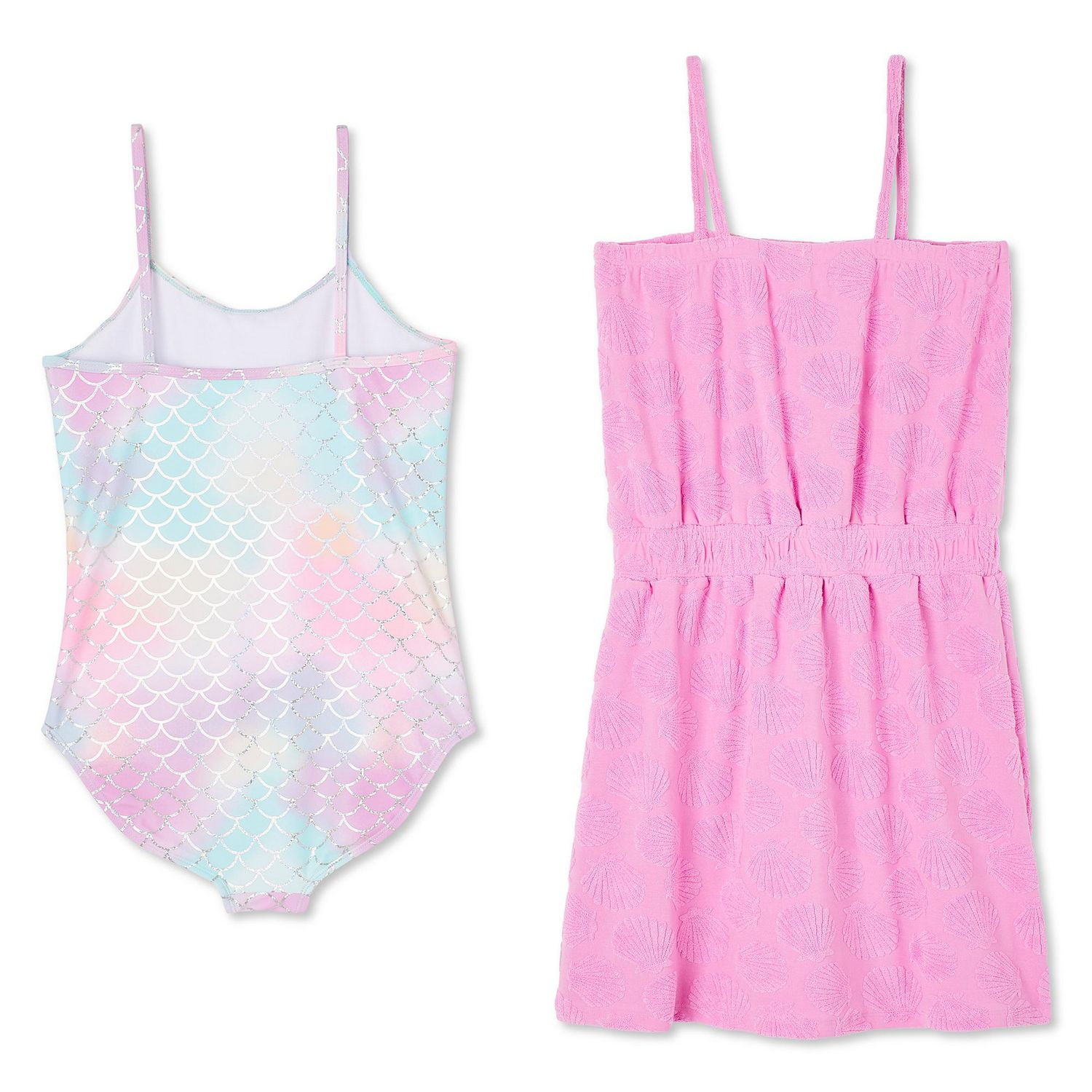 Bmagical Girls' Swimsuit Cover-Up 2-Piece Set