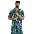 thumbnail image 1 of Marvel Men's Venom Resort Shirt, 1 of 3