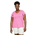 thumbnail image 1 of George Women's Plus V-Neckline Tee, 1 of 6