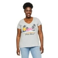 thumbnail image 1 of George Women's Plus V-Neckline Tee, 1 of 6