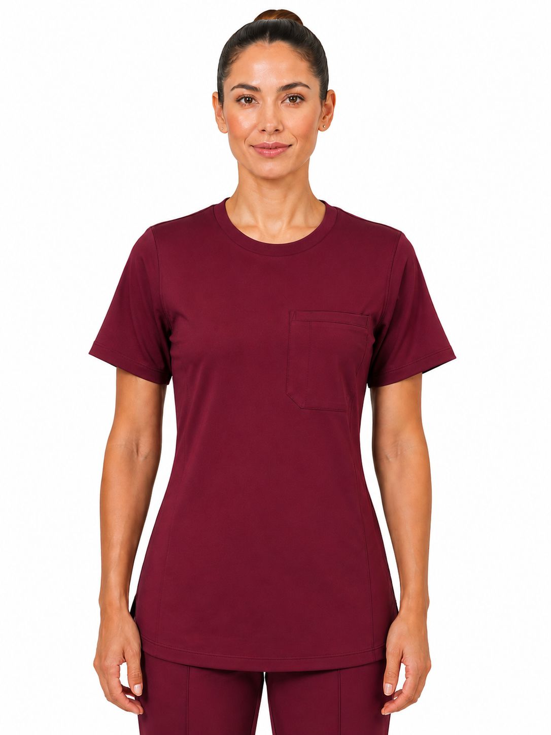 Blouse médicale à col rond pour femme FLEX SCRUBS™