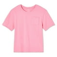 thumbnail image 1 of George Girls' Short Sleeve Pocket Tee, 1 of 2