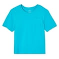 thumbnail image 1 of George Girls' Short Sleeve Pocket Tee, 1 of 2