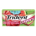 thumbnail image 1 of Trident Layers Tropical Watermelon Gum, 1 of 3