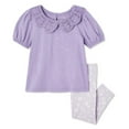 thumbnail image 1 of Ensemble 2 pièces avec legging George pour bébés filles, 1 of 2