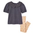 thumbnail image 1 of Ensemble 2 pièces avec legging George pour petites filles, 1 of 2