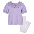 thumbnail image 1 of Ensemble 2 pièces avec legging George pour petites filles, 1 of 2