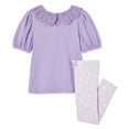 thumbnail image 2 of Ensemble 2 pièces avec legging George pour petites filles, 2 of 2