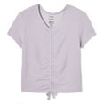 thumbnail image 1 of George Girls' Ruched Front Tee, 1 of 2