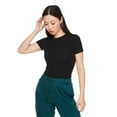 thumbnail image 1 of No Boundaries Women's Crew Neckline Tee, 1 of 6