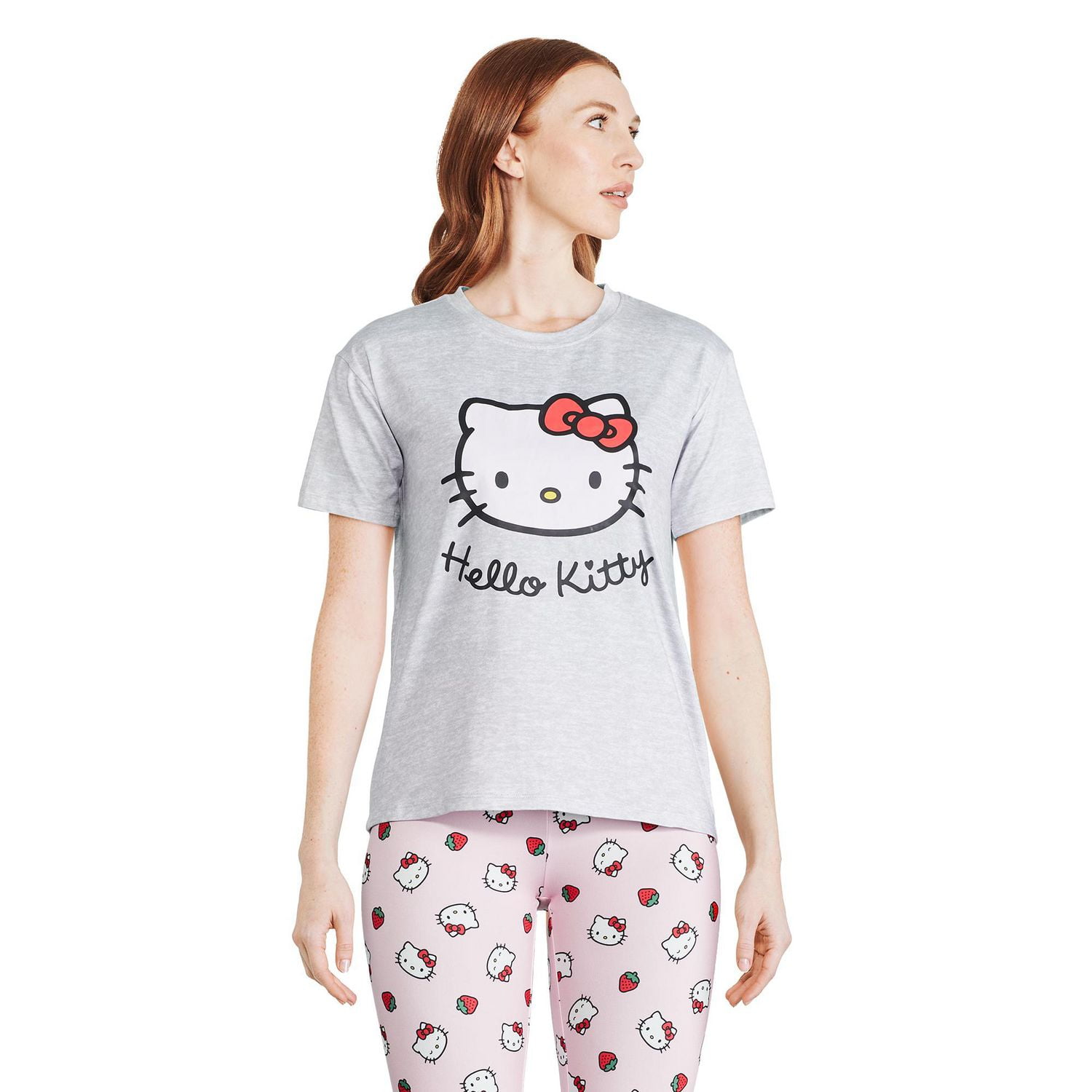 Pyjama 2 pièces Hello Kitty pour femmes