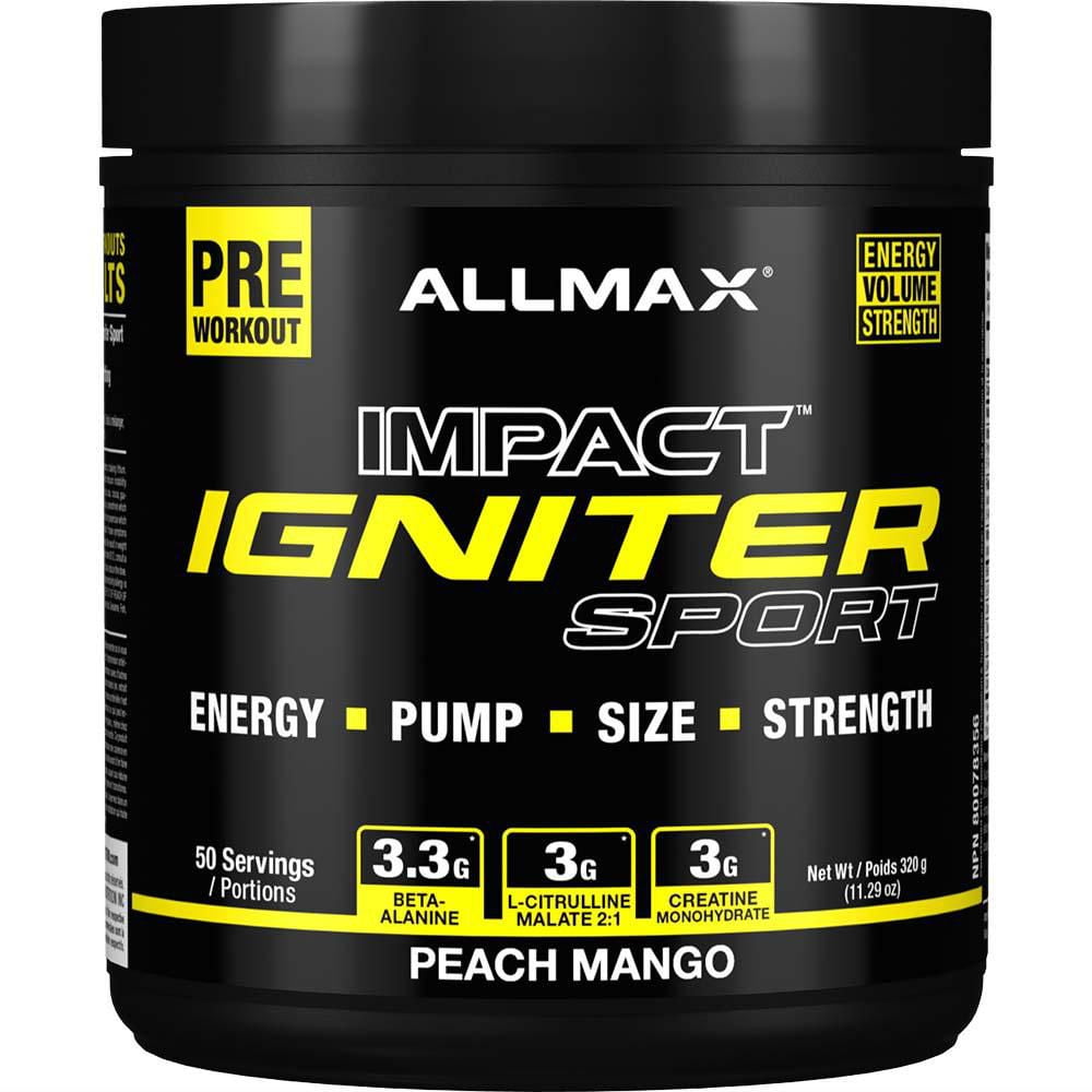 Allmax Impact Igniter Sport Peach Mango