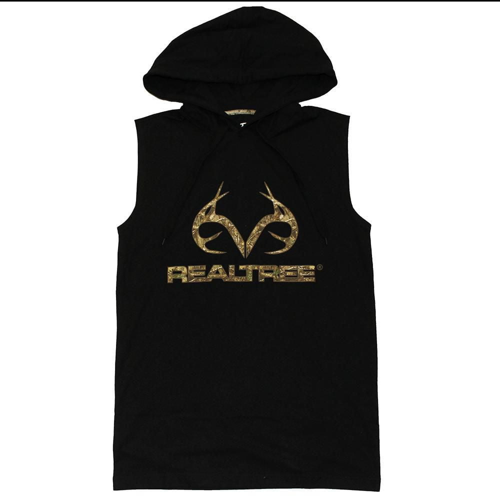 Haut musculaire à capuche Realtree pour homme