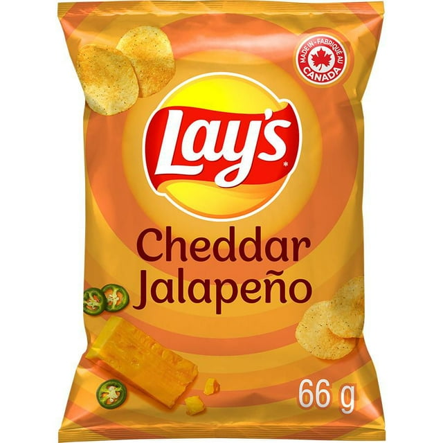 Lay’s Cheddar Jalapeño flavoured potato chips
