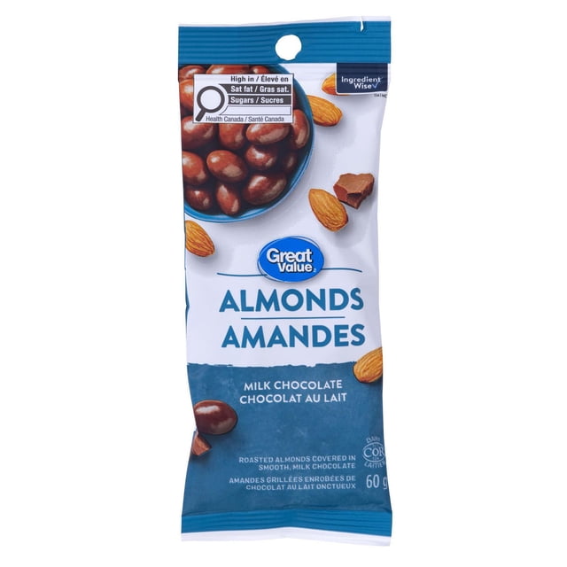 Great Value Milk Chocolate Covered Almonds