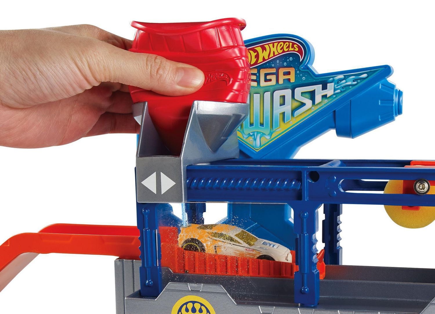 Mega car wash hot wheels online