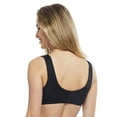thumbnail image 3 of Carole Martin Wire-Free Front Closure Full-Freedom Comfort Bra For Women With Expandable Cups - Style 7218, 3 of 3