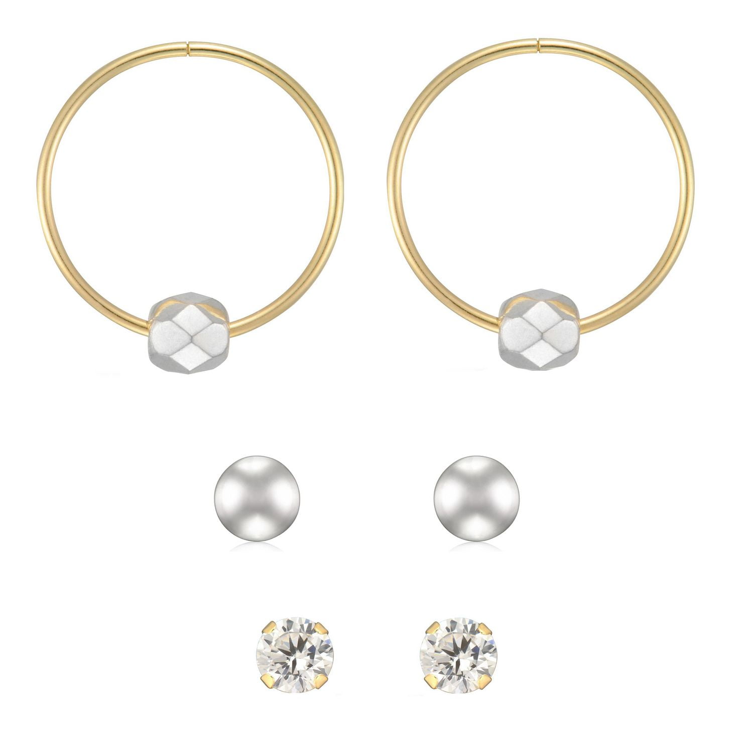 Earring clearance trio set