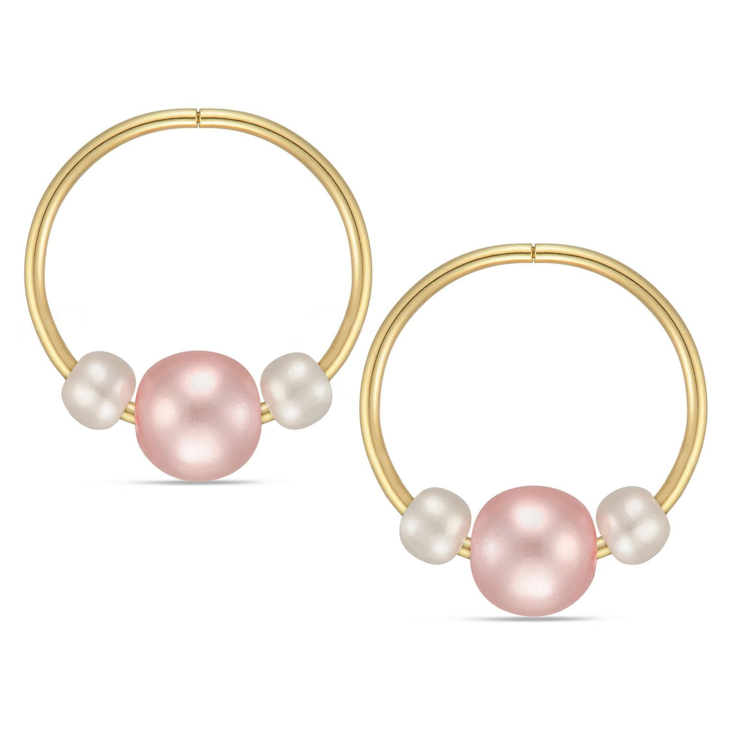 Pink pearl bracelet and on sale earrings