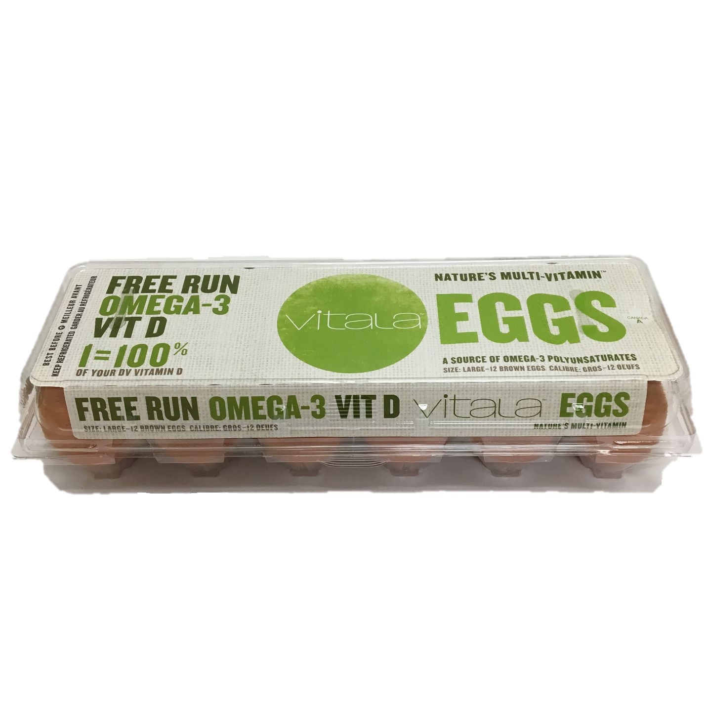 Vitala Free Run Omega Large Eggs Walmart Canada
