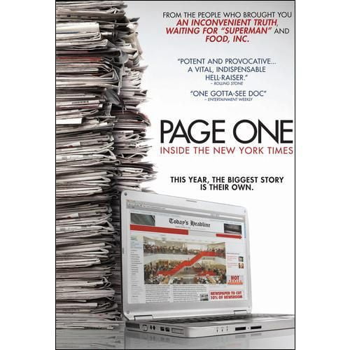 Film Page One: A Year Inside The New York Times (Anglais)