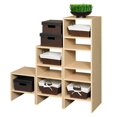 thumbnail image 3 of FlexHOME 6-piece Decorative Cube wall - Maple, 3 of 3