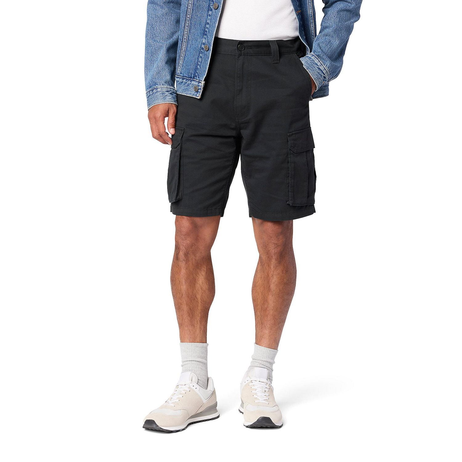 toraway Casual Shorts Men 8 Inch Mens Bermuda Cargo Canvas