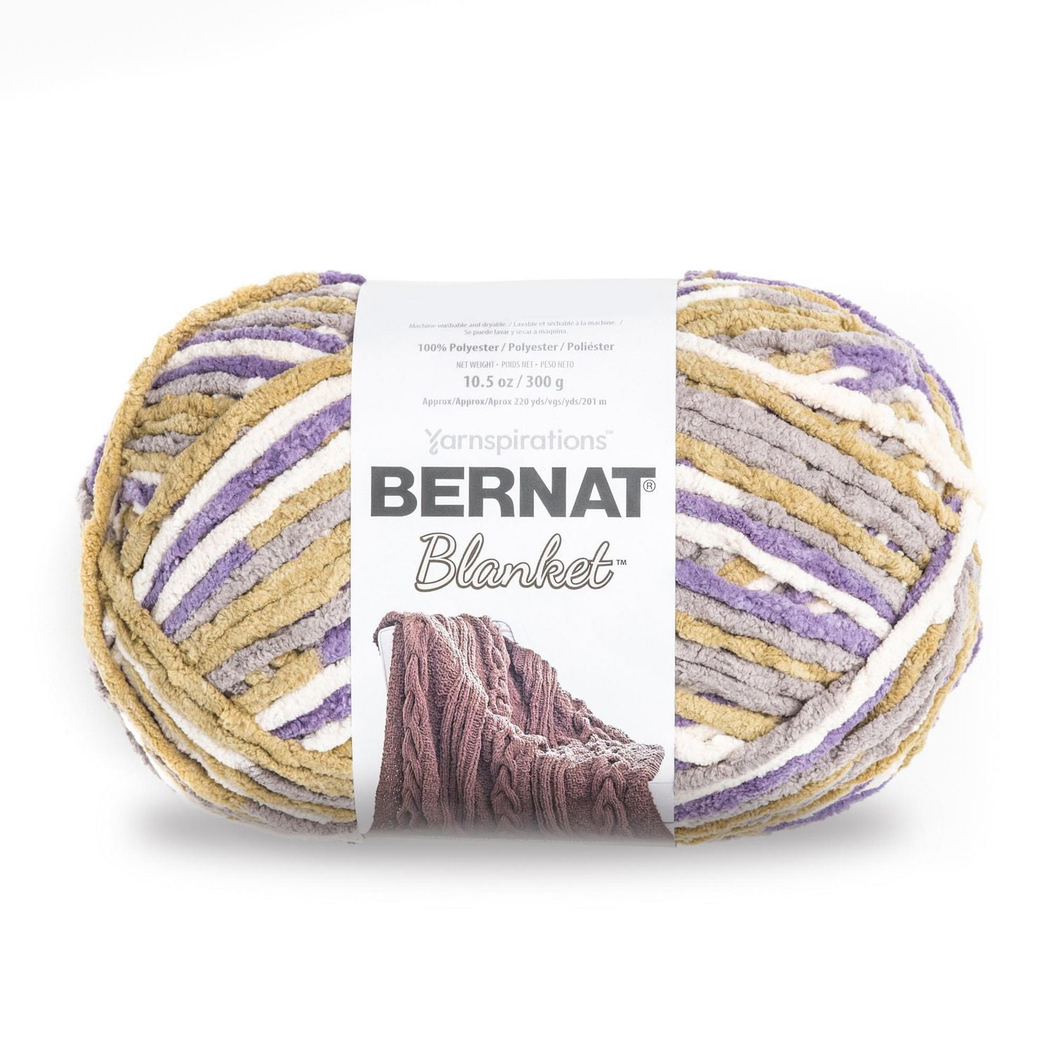 BERNAT BLANKET YARN (300G/10.5 OZ), LILAC BUSH Walmart Canada