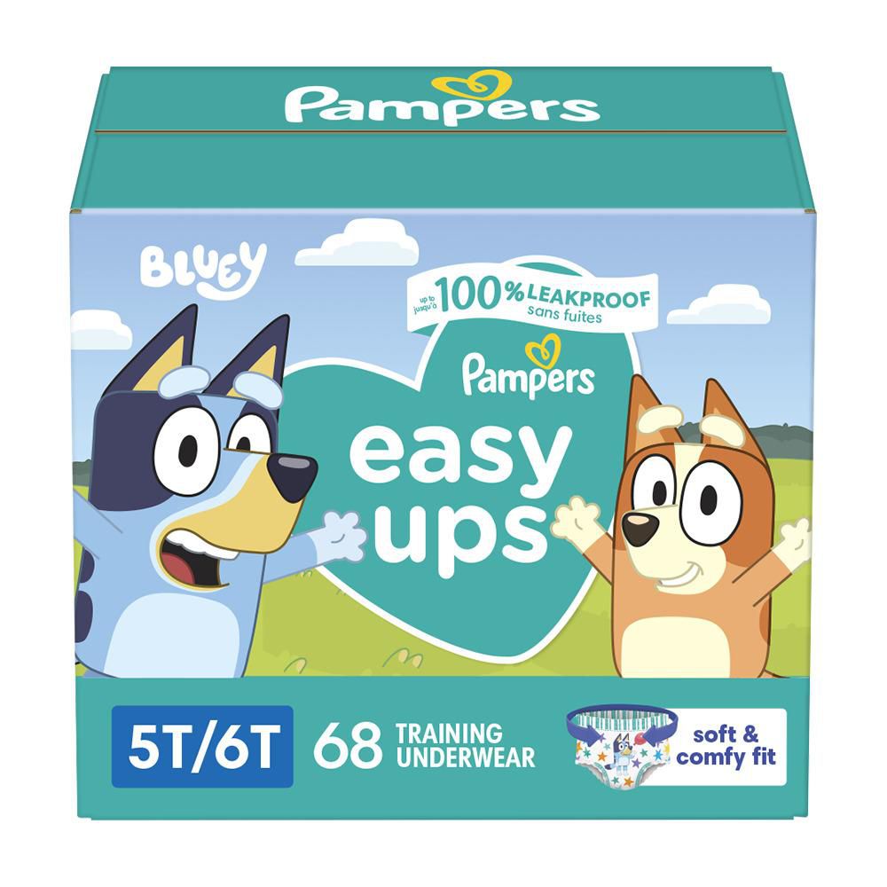 Pampers Easy Ups Training Underwear Boys, Giant Pack