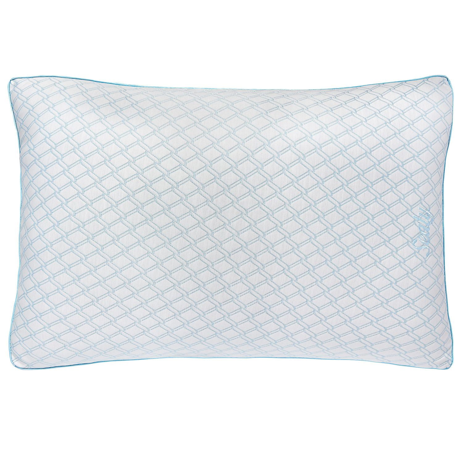 Serta Polar Breeze Memory Foam Gel Fibre Pillow with Pillow Cover,  Standard/Queen, 20-in x 28-in