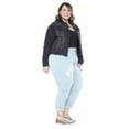 thumbnail image 2 of Frankie & Stella ™ femme's Plus Hooded Jacket - Noir, 2 of 3