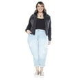 thumbnail image 1 of Frankie & Stella ™ femme's Plus Hooded Jacket - Noir, 1 of 3