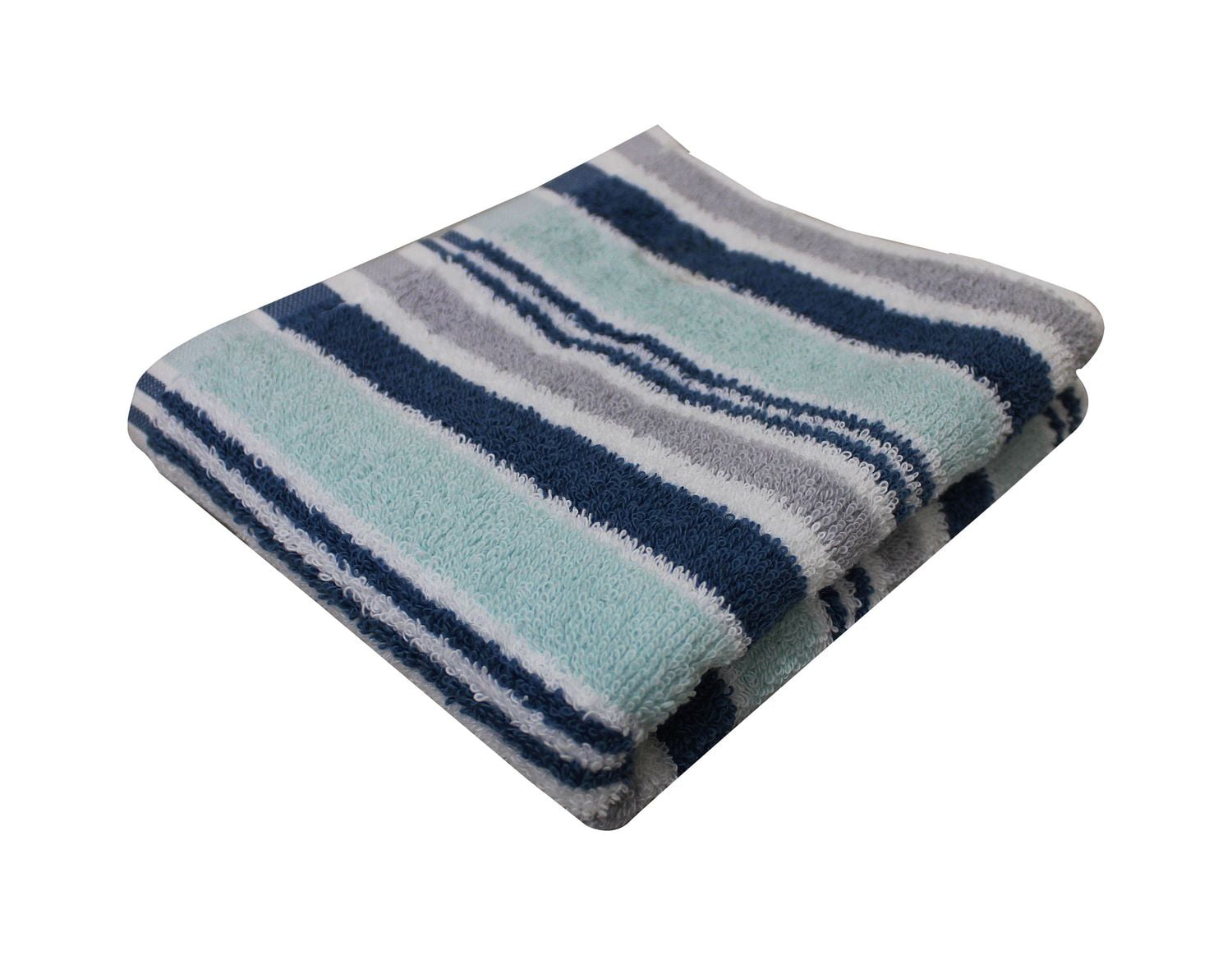 MAINSTAYS PERFORMANCE STRIPE HAND TOWEL STRIPE HAND TOWEL