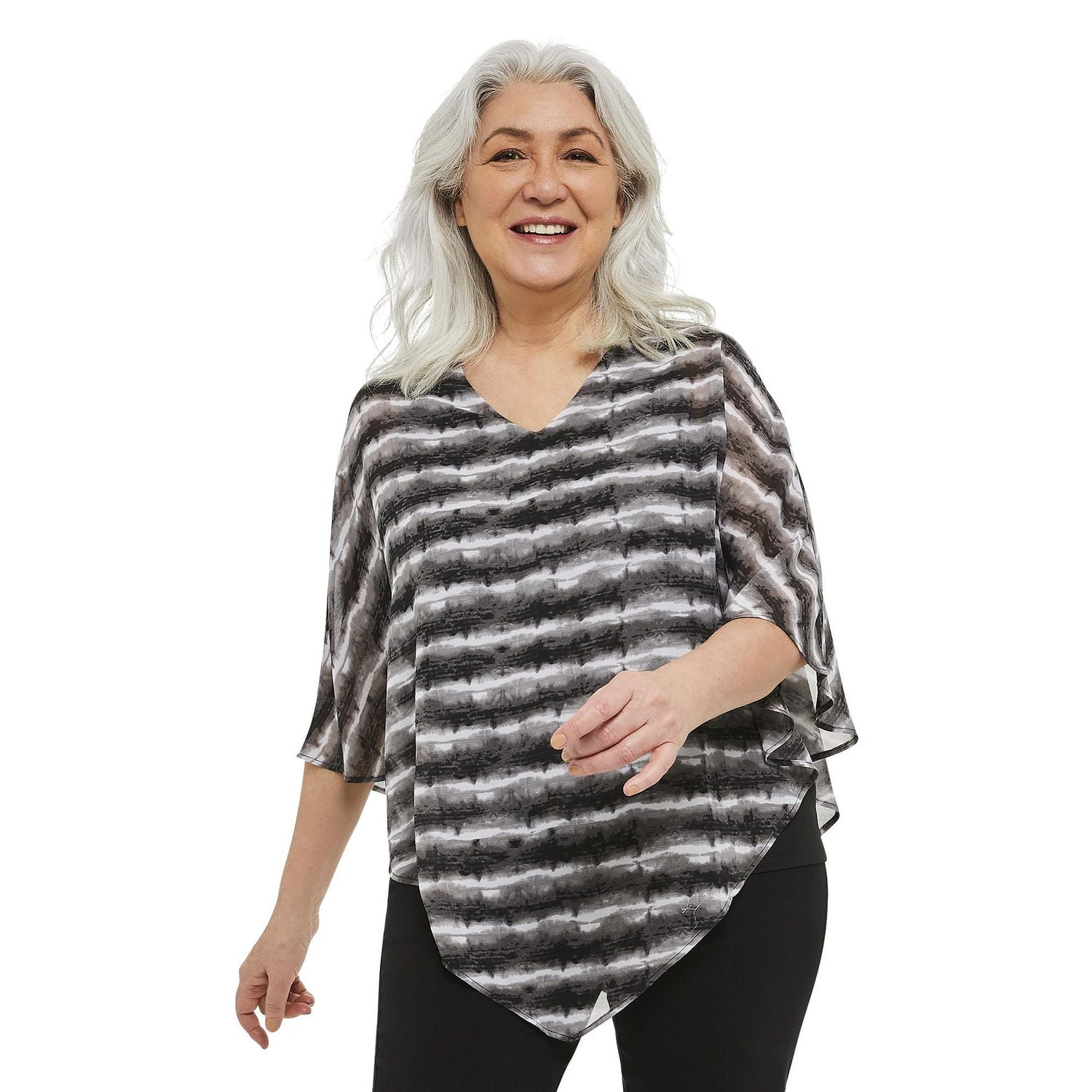 Penmans Women's Handkerchief Chiffon Top