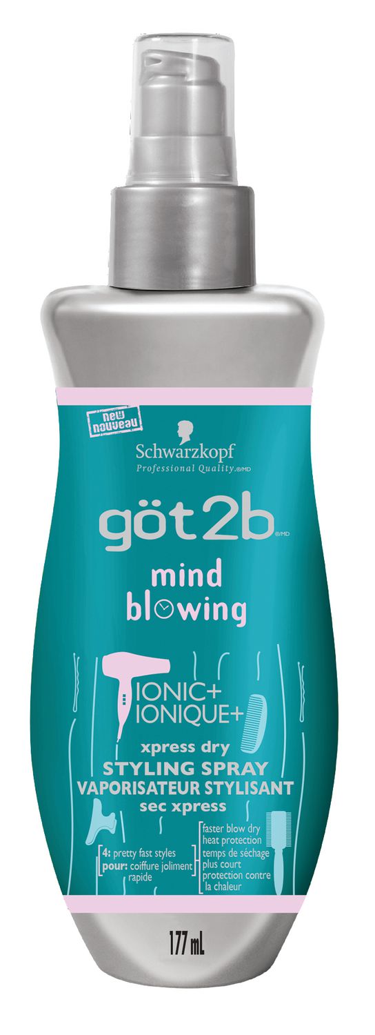 Göt2b Got2b Mind Blowing Ionic Xpress Dry Styling Hairspray 177ml Walmart Canada