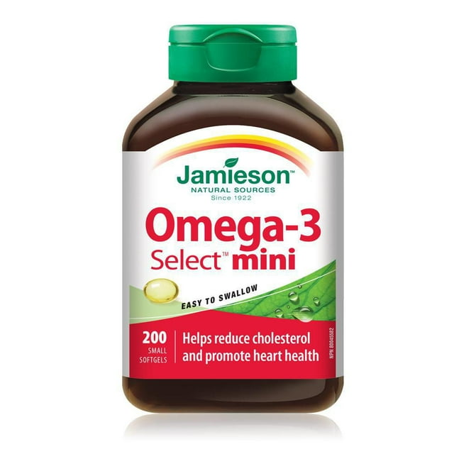 Jamieson Gélules d'Oméga-3 Sélect Mini