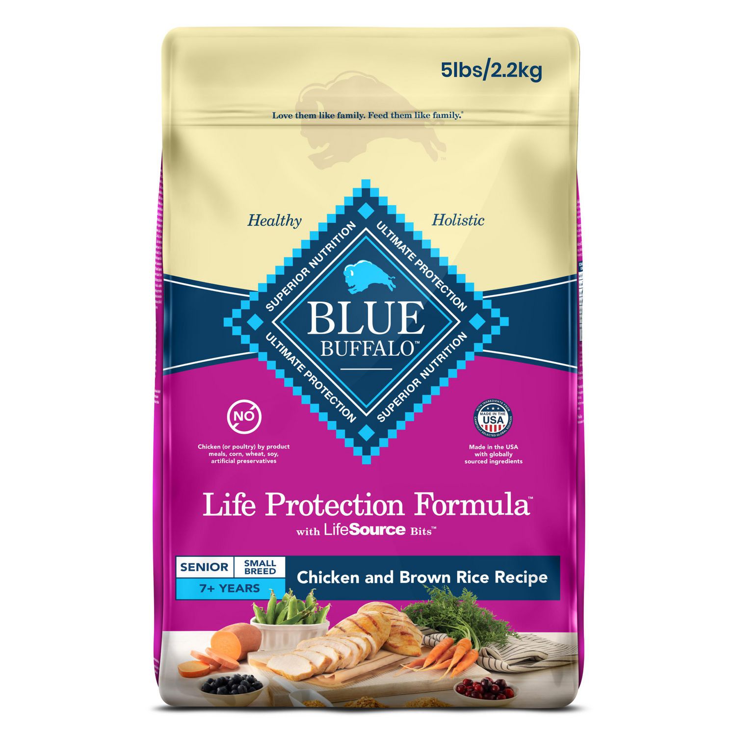 Natural blue shop dog food