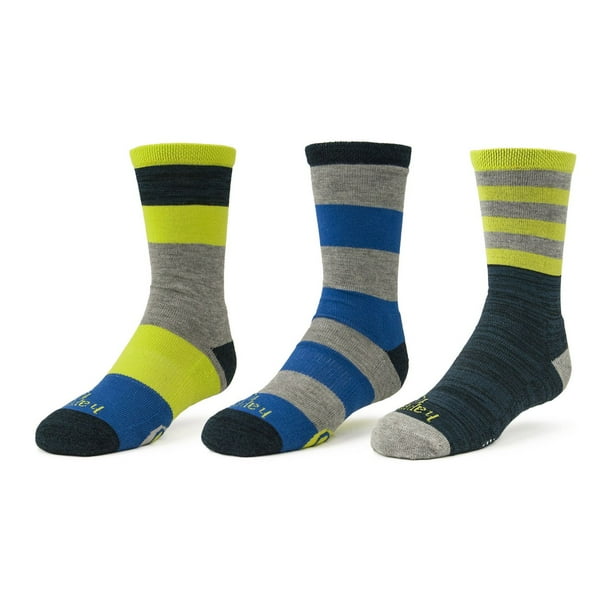 Chaussettes de marin décontractées Happy Foot pour garçons, 3 paires