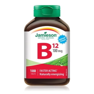 Jamieson Vitamin B12 (Methylcobalamin) 100 mcg