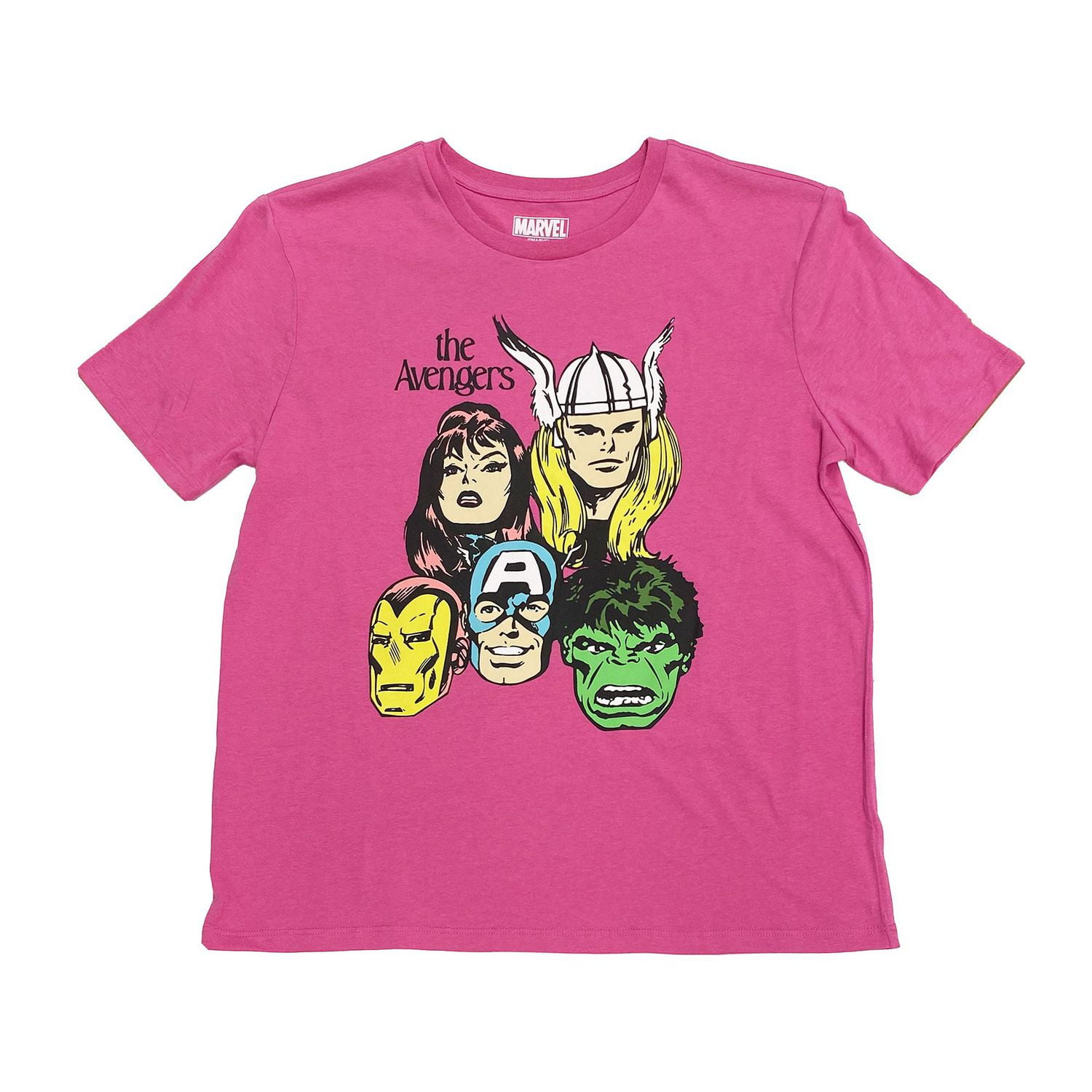 Marvel Ladies The Avengers Short Sleeve Top
