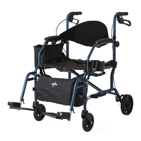 Medline Combination Rollator / Transport Chair