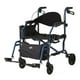 Déambulateur et fauteuil de transport en un de Medline – image 1 sur 1