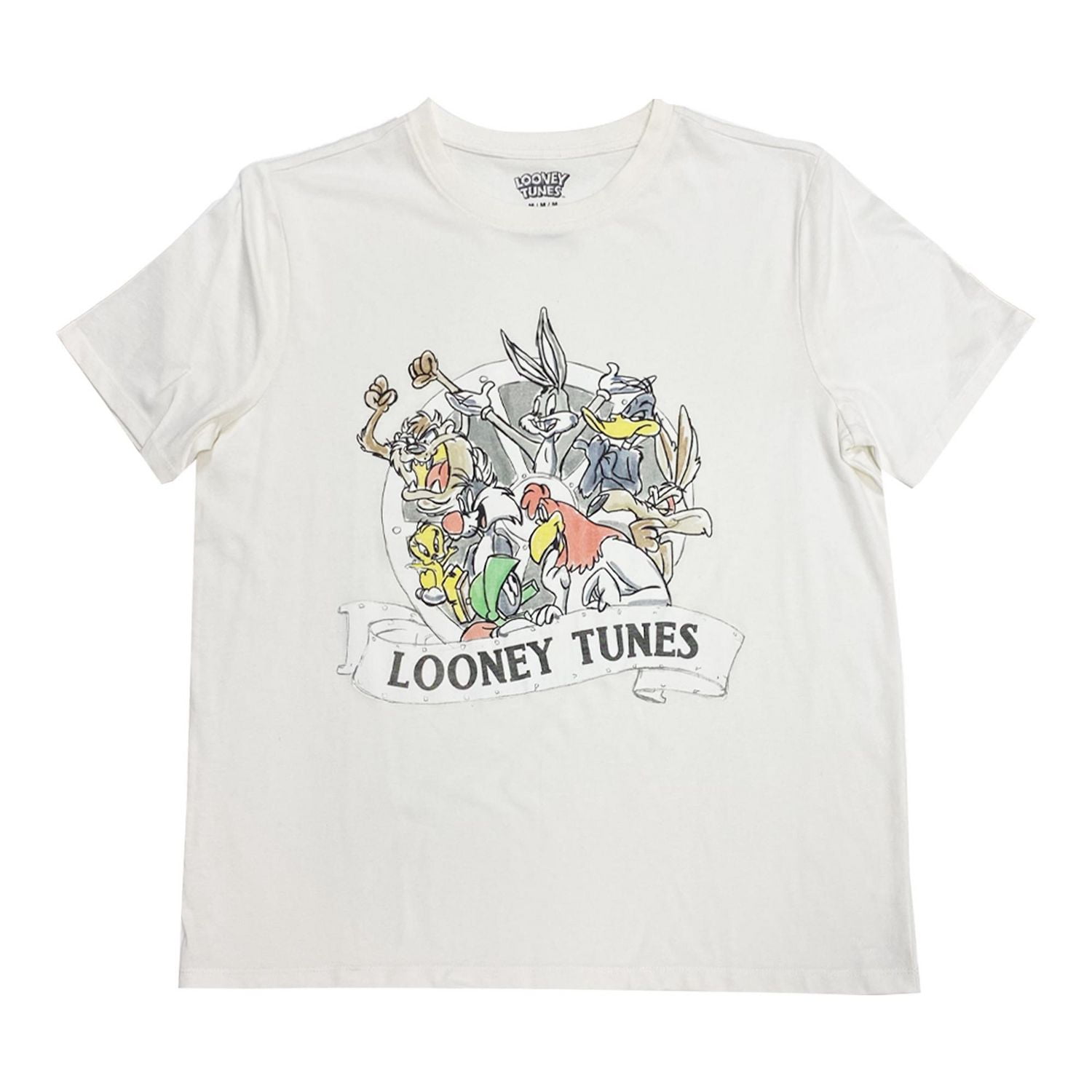 Looney Tunes Ladies Retro Short Sleeve Top