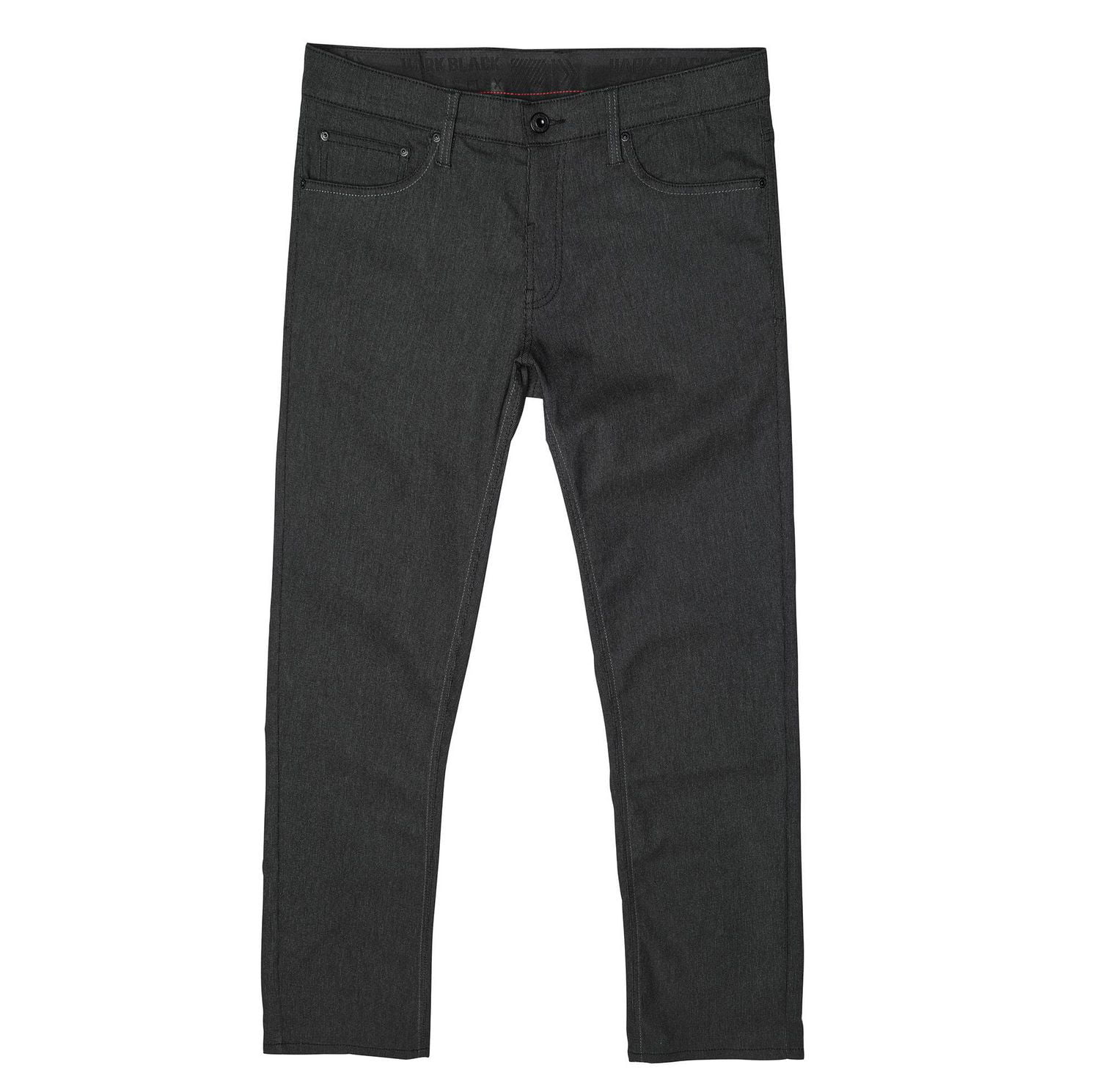 Pantalon 5 poches "super stretch" Dark Black pour hommes