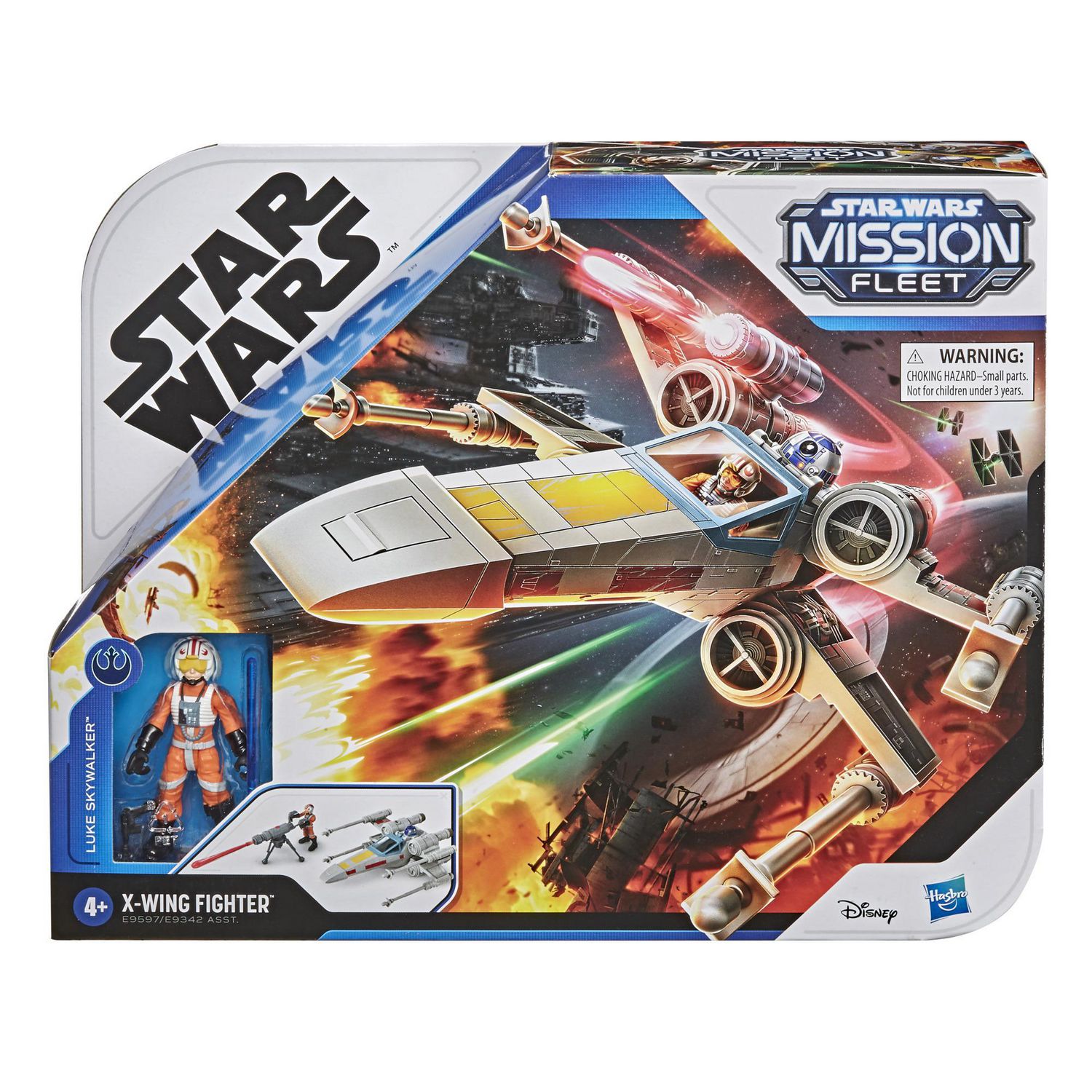 Star Wars Mission Fleet Stellar Class Luke Skywalker X-wing