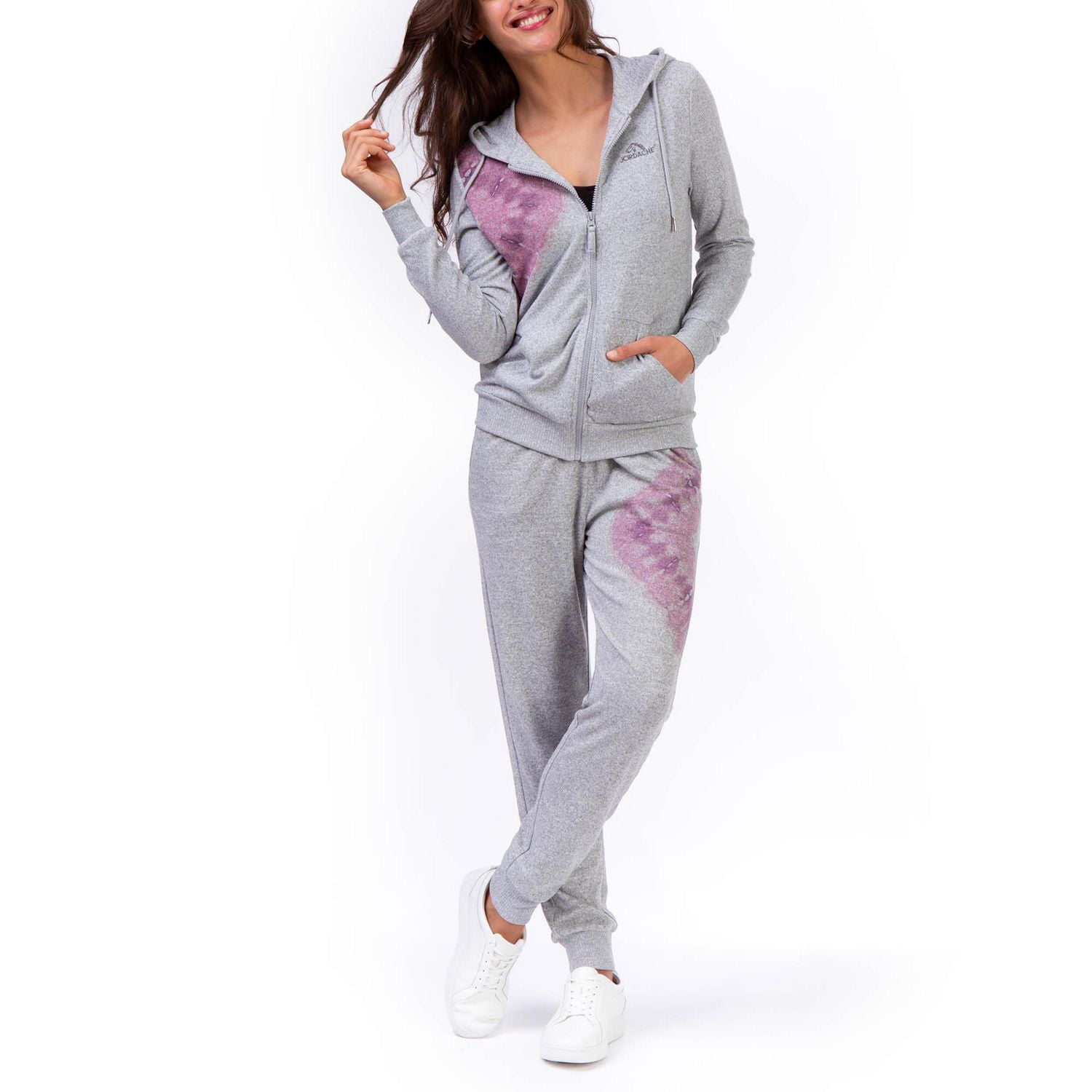 Jordache Women's Hacci Hoodie