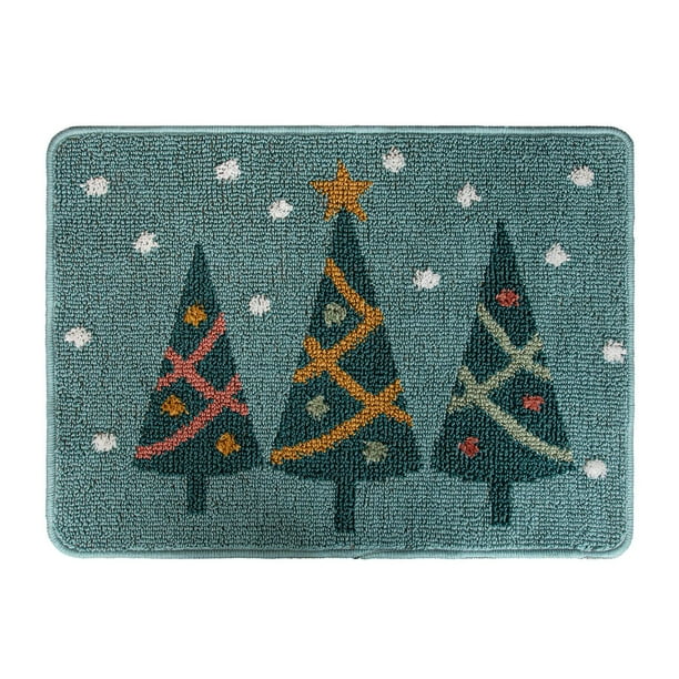 Holiday Bath rugTrees Walmart.ca